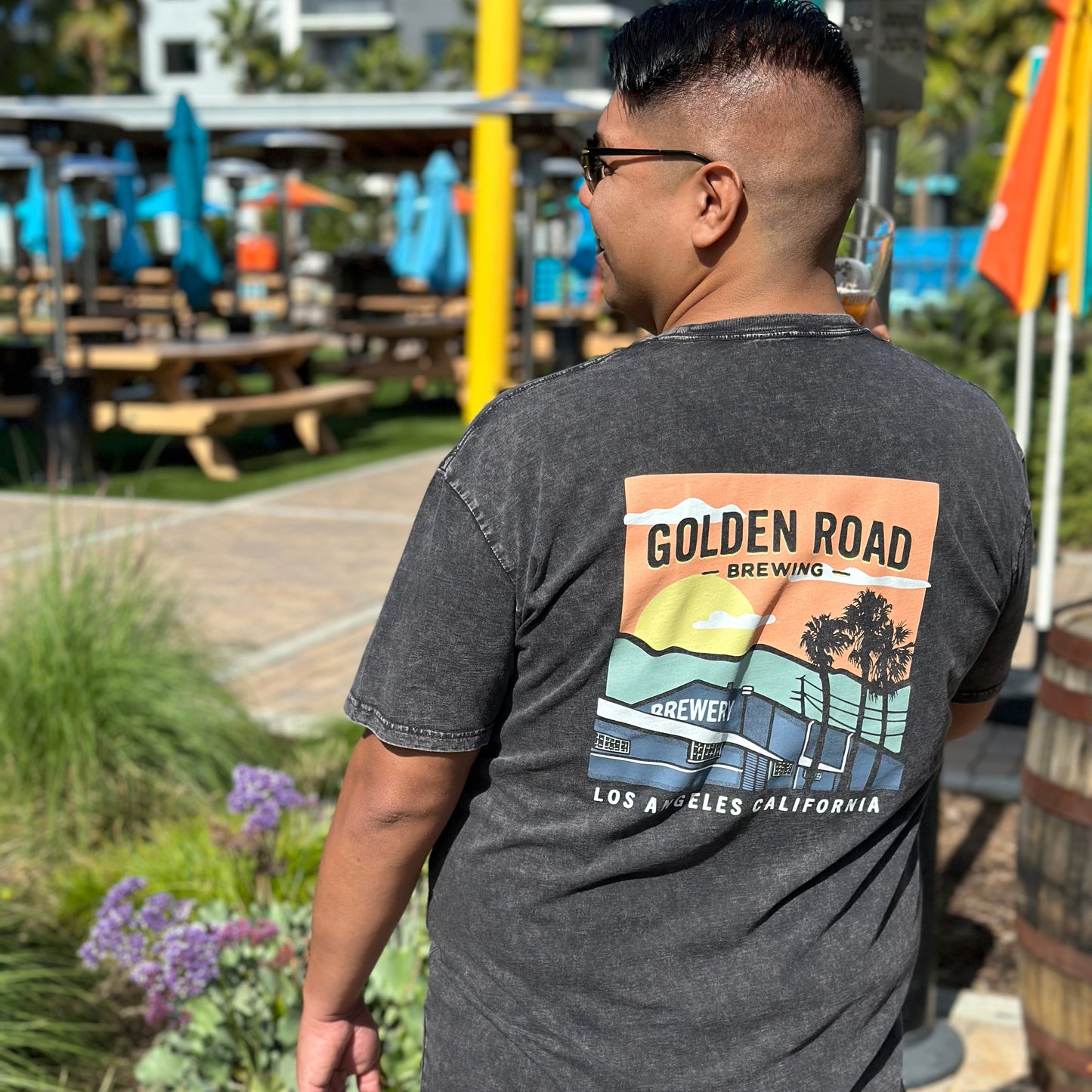 Golden Road Atwater Exclusive Black/Stone Tee