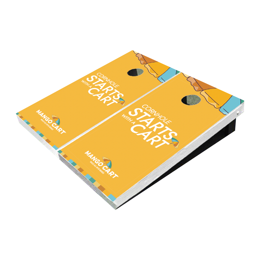 Mango Cart Cornhole Set