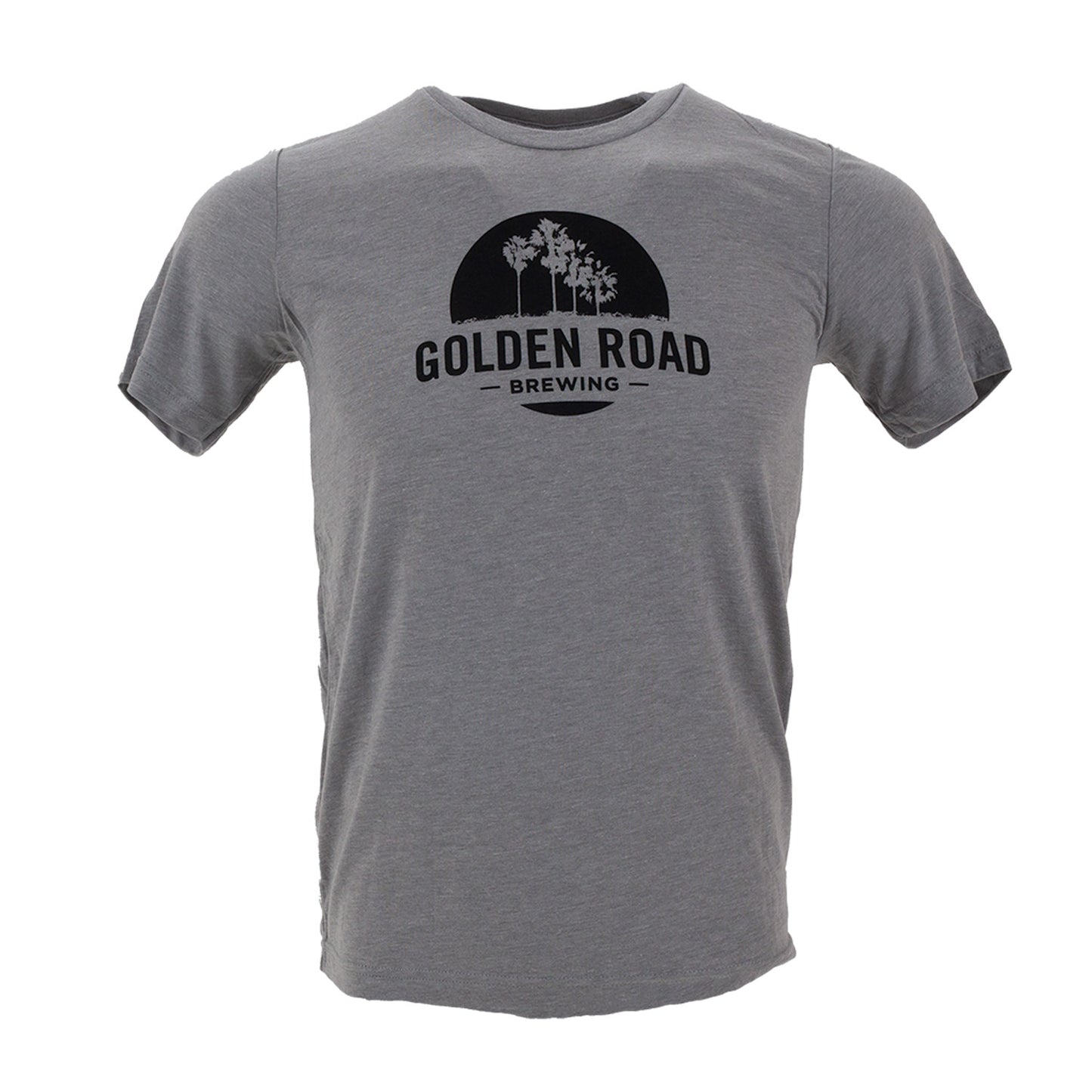 Golden Road Palm Logo Lightweight Grey Tee