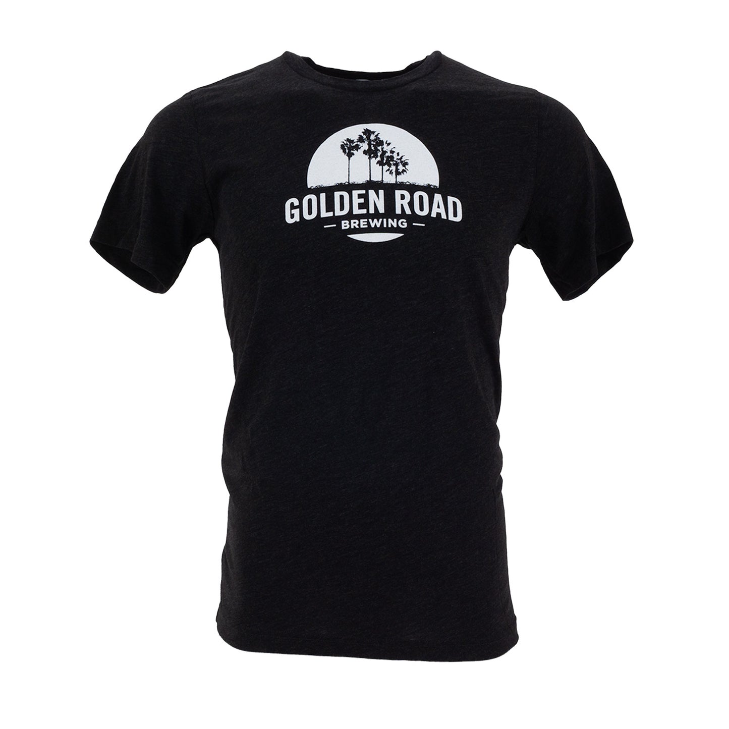 Golden Road Palm Logo Black Tee