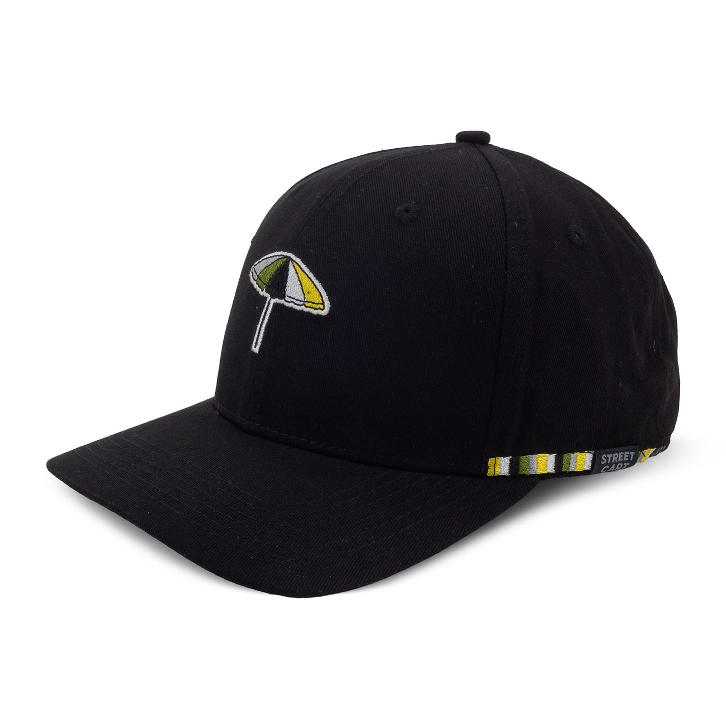 Street Cart Signature Collection Panel Hat - Black