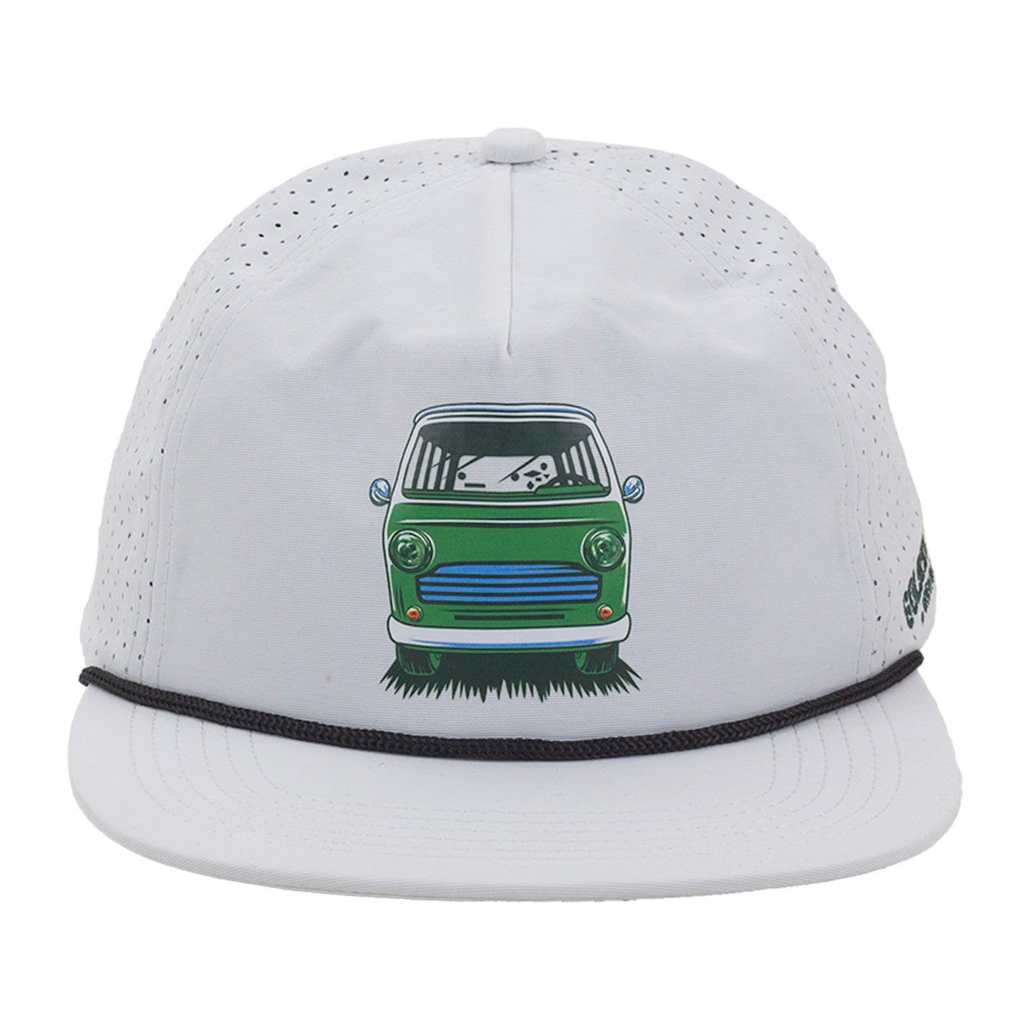 Ride On Sleek White Ball Cap
