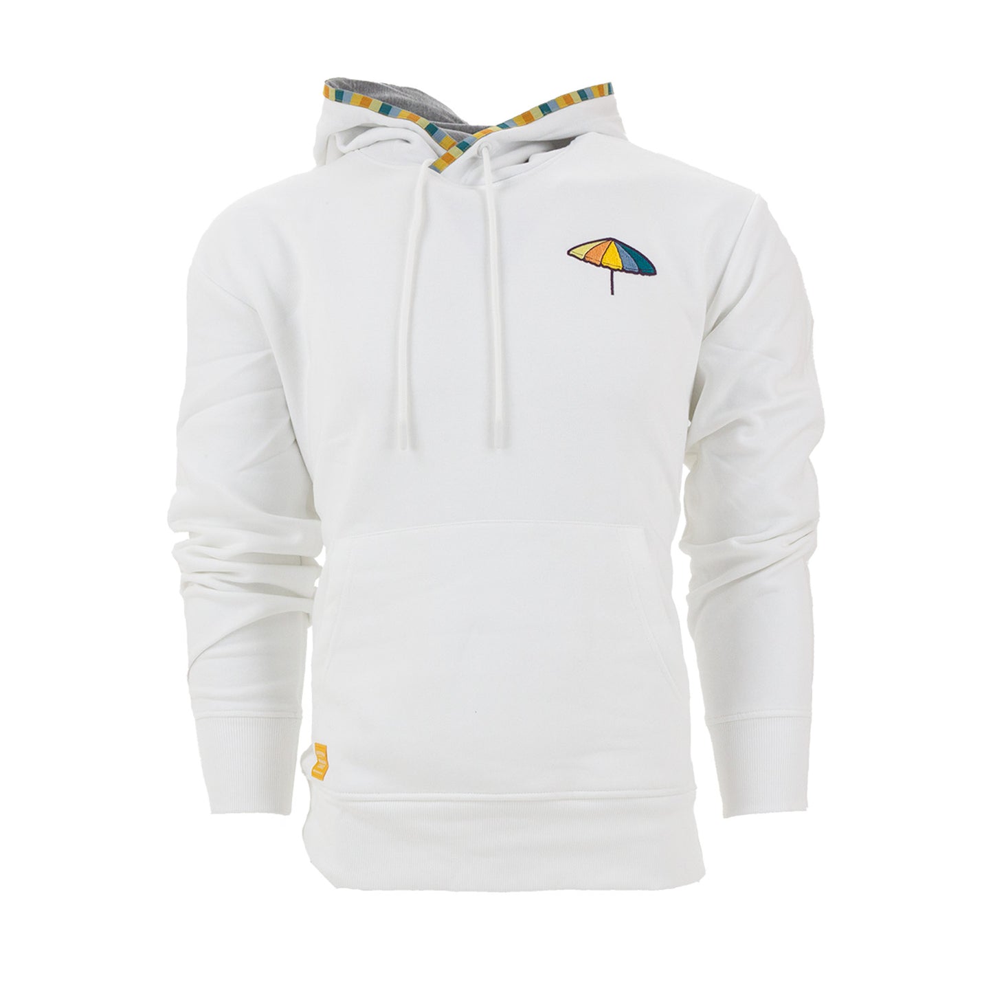 Mango Cart Signature Collection - Mens Iconic Hoodie (White)