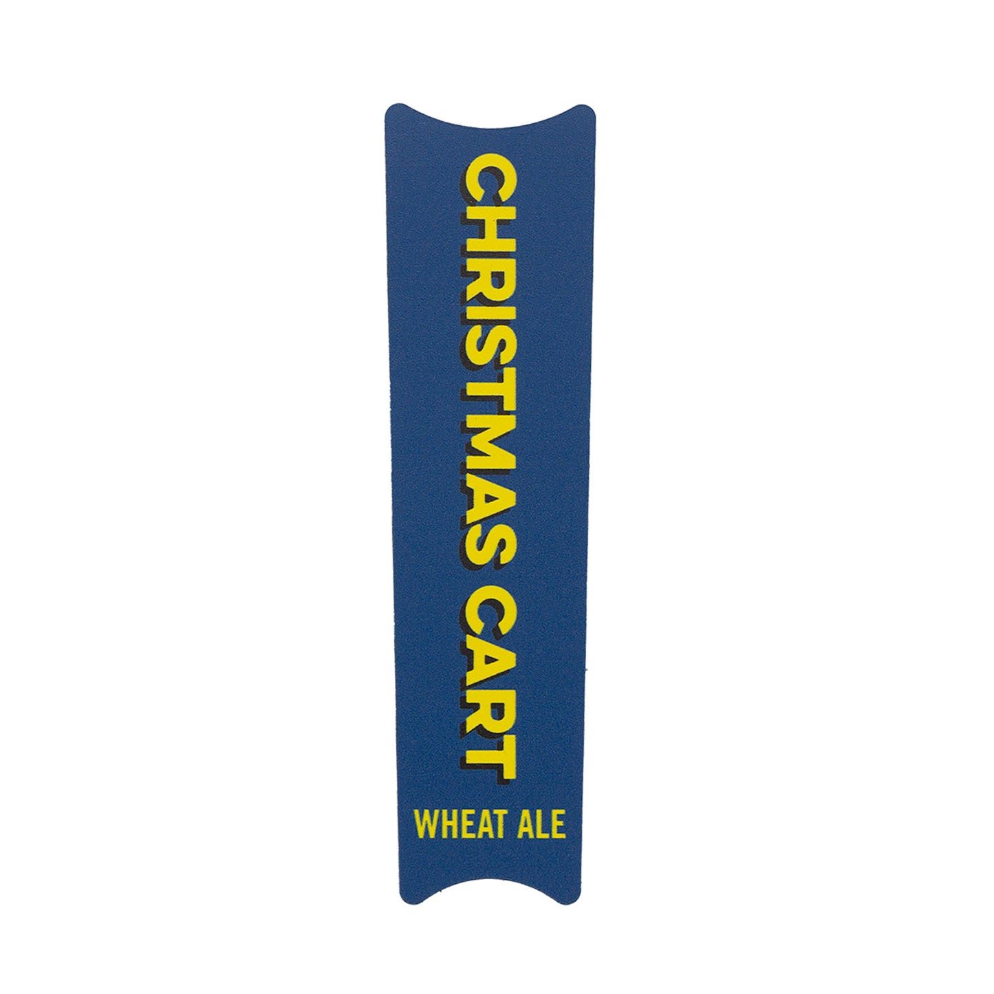 Golden Road Christmas Cart Wheat Lager Tap Handle Magnet