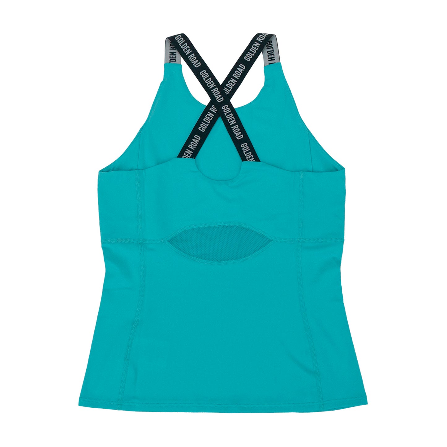 Golden Road High Neck Tank Top (Blue)