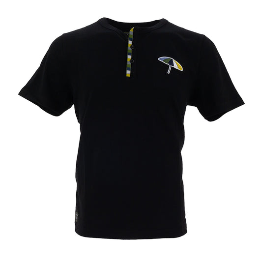 Street Cart Signature Collection - Mens Henley (Black)