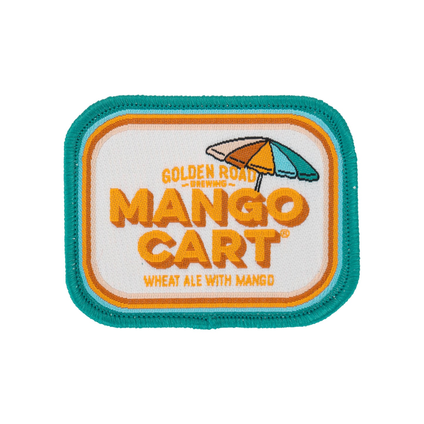 Heat Press Press On Mango Cart Patch