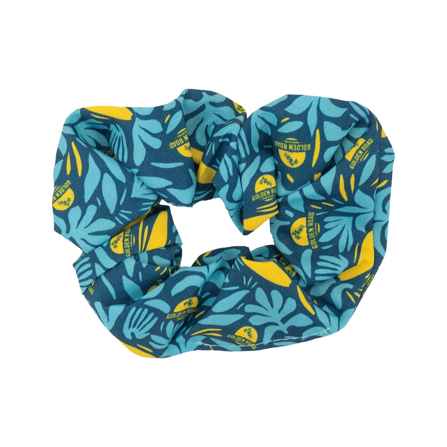 Golden Road Hair Scrunchie