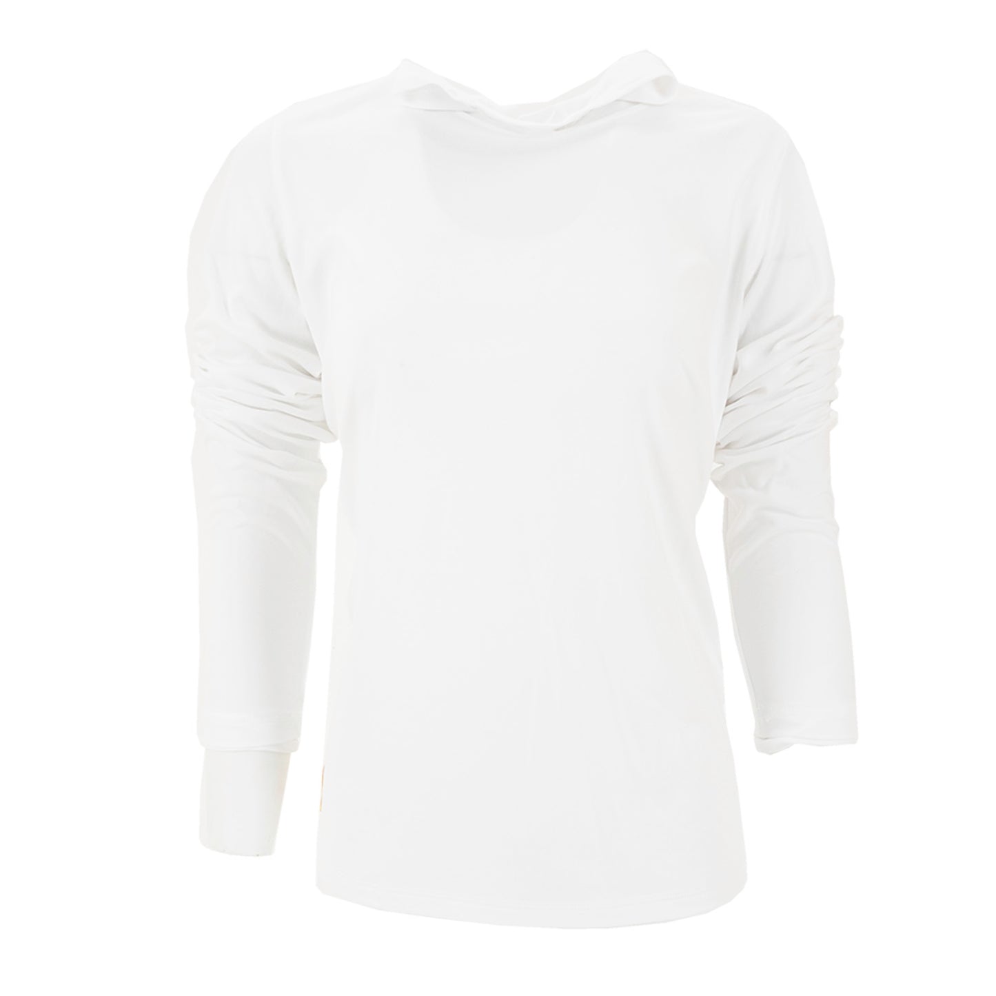 Mango Cart Womens Vapor Eco-Sol Hoodie (White)