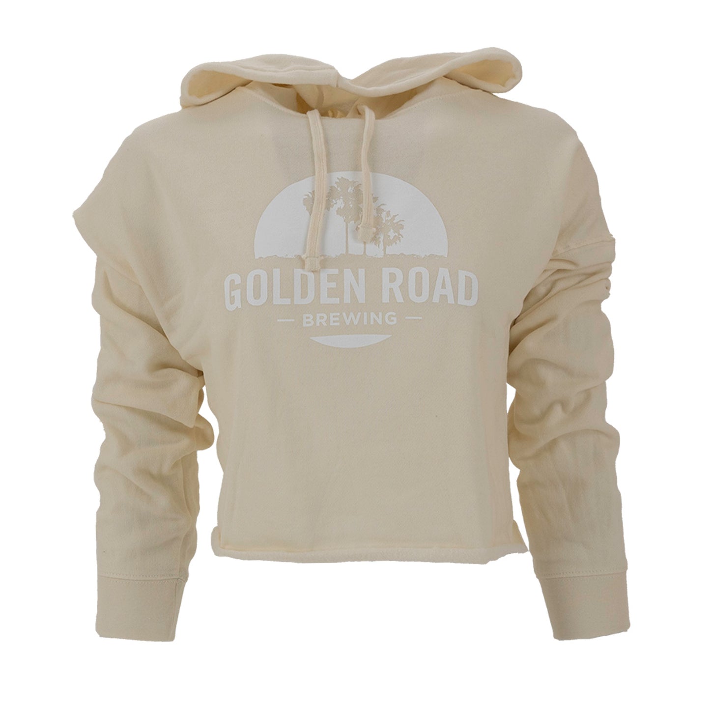 Golden Road Crop Hoodie