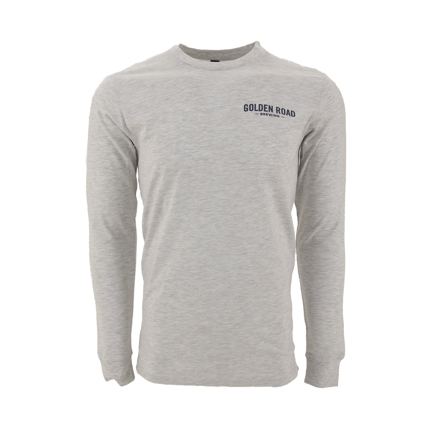 Golden Road Unisex L/Sleeve Heather Ash Tee
