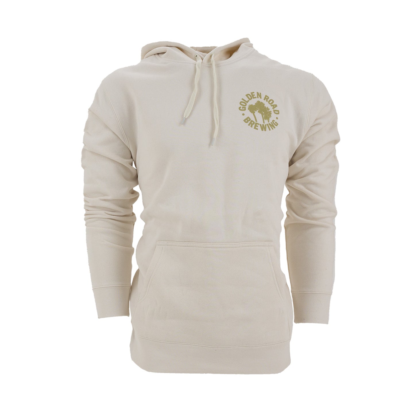Golden Road Palm Logo Cream Hoodie