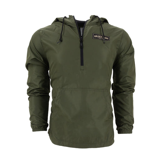 Golden Road Palm Logo Unisex Army Green Windbreaker