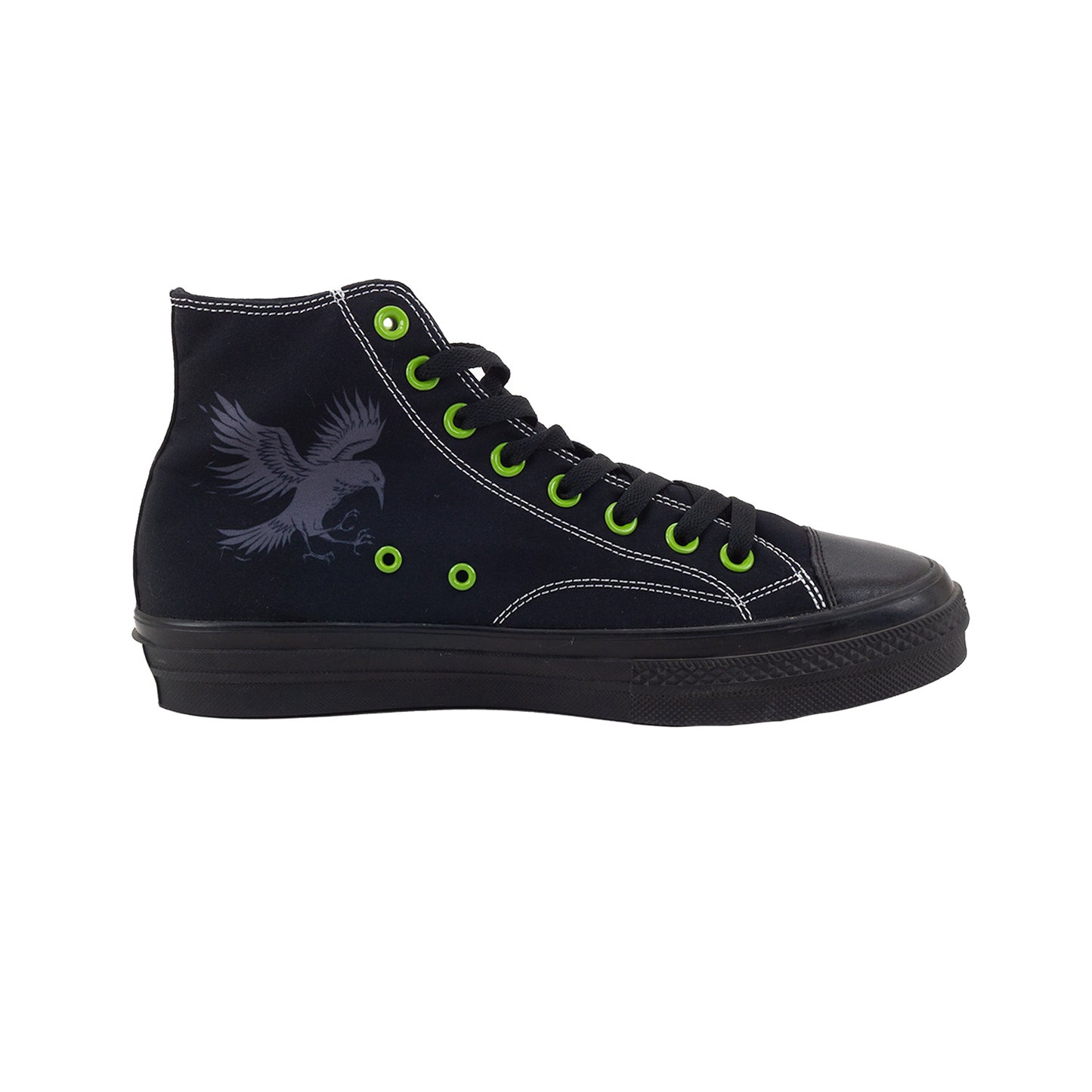 Kuro Black Collection - Limited Edition High Top Sneaker (Black)