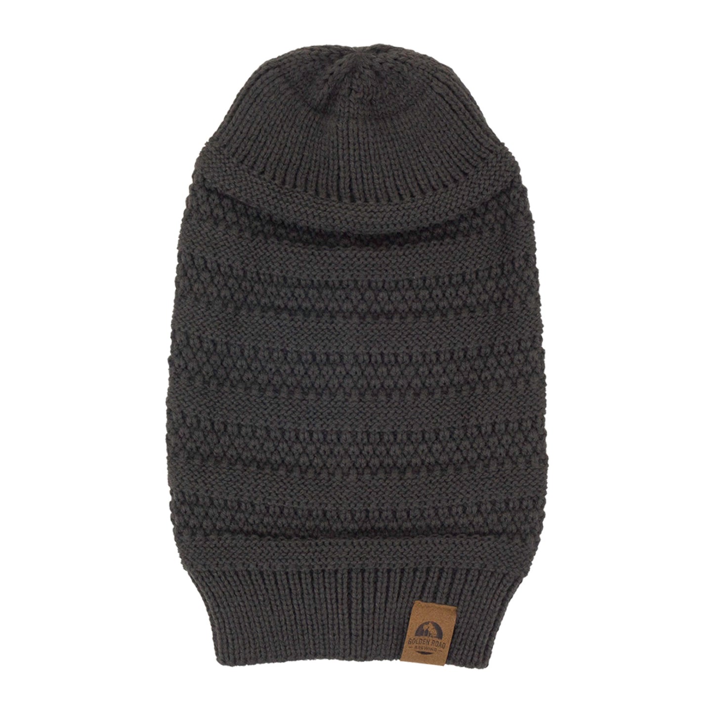 Golden Road Custom Cable Knit Slouch Beanie