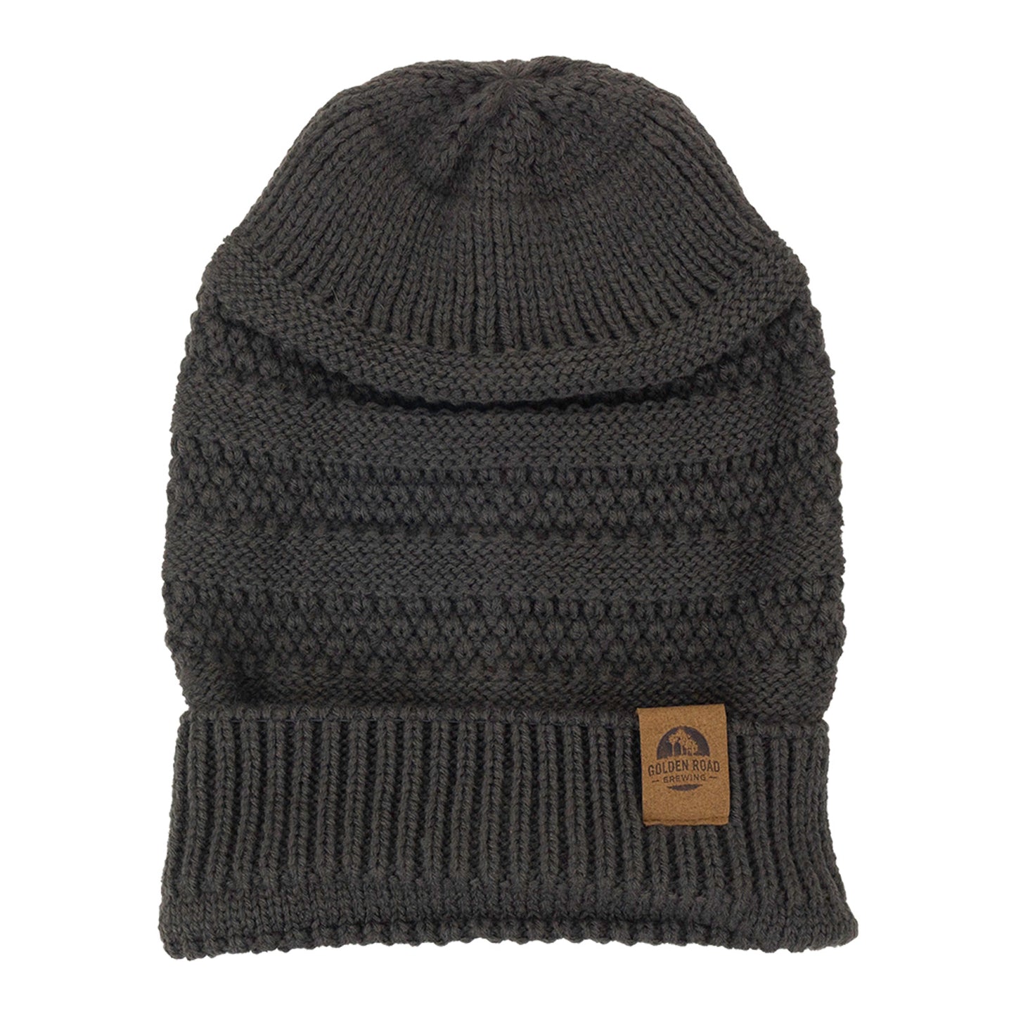 Golden Road Custom Cable Knit Slouch Beanie