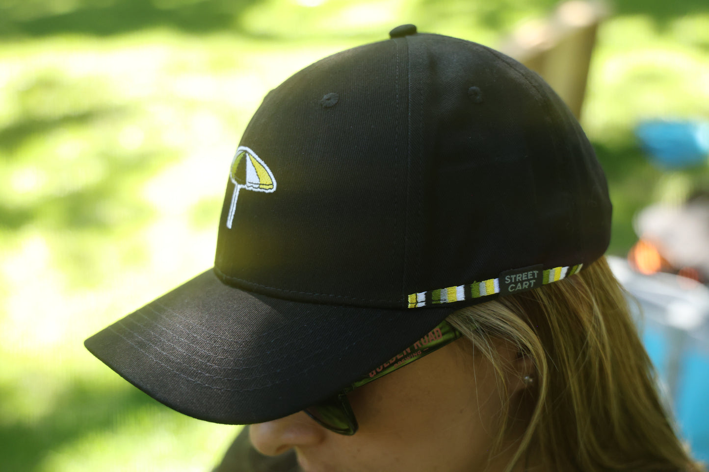 Street Cart Signature Collection Panel Hat - Black
