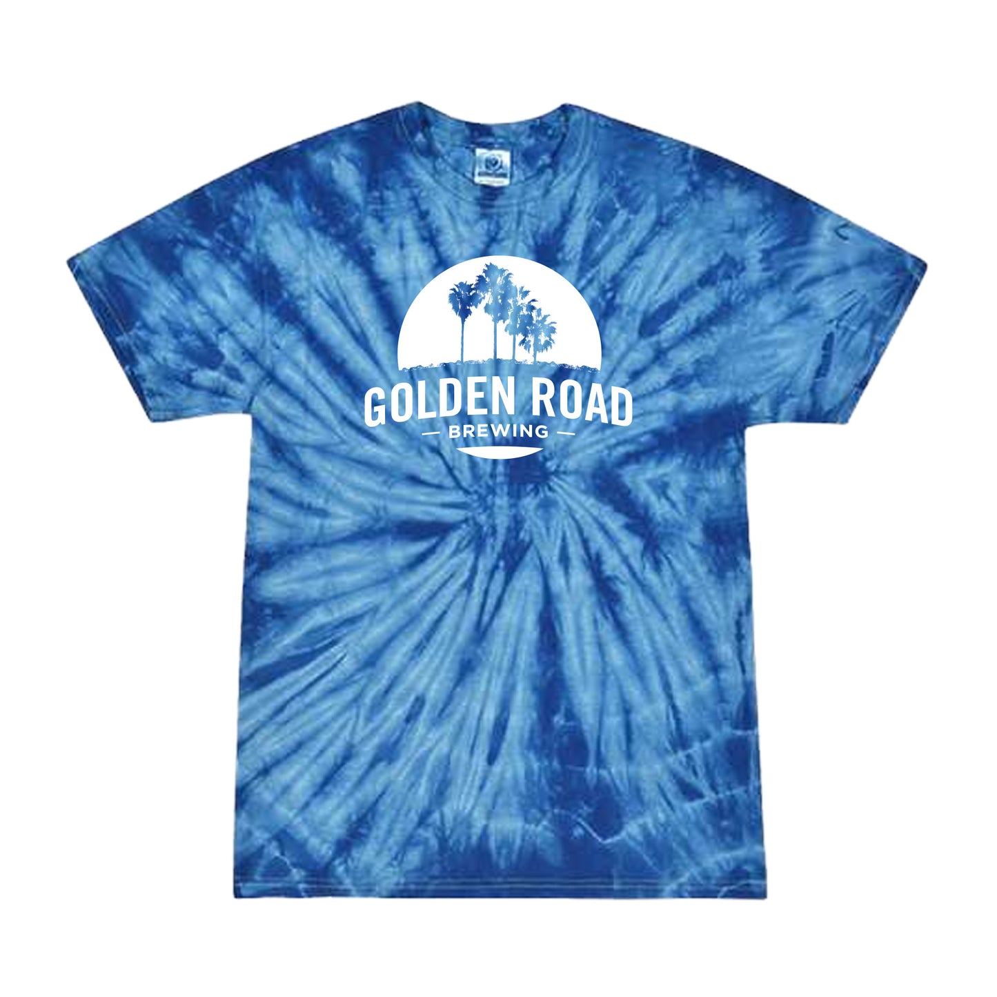 Blue Tie Dye Tee