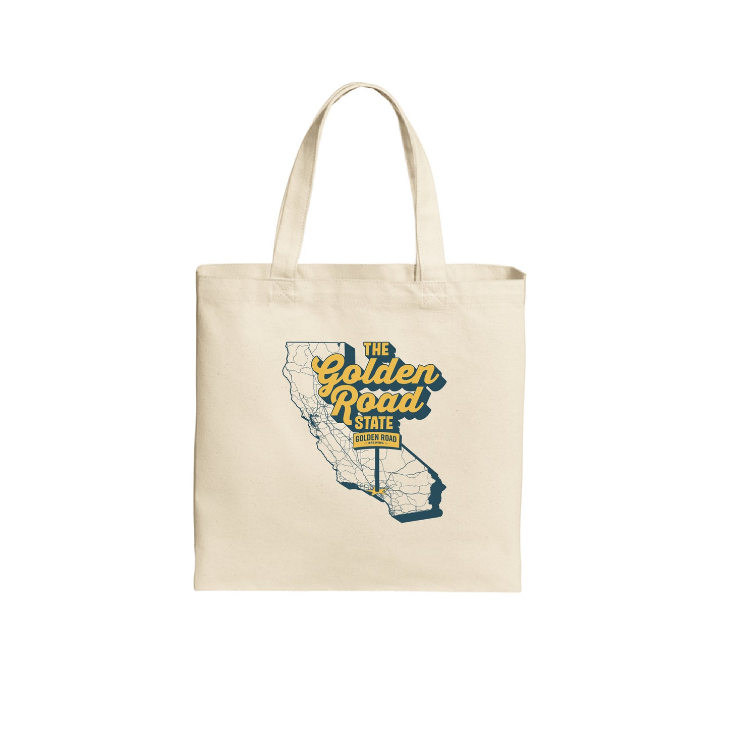 The Golden Road State Tote Bag