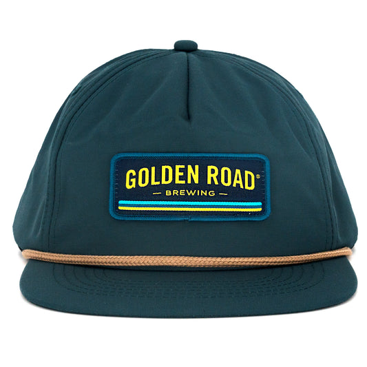 Blue Rope Cord Snapback Hat