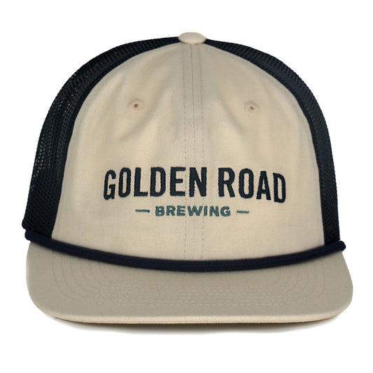 Golden Road 6 Panel Snapback Hat