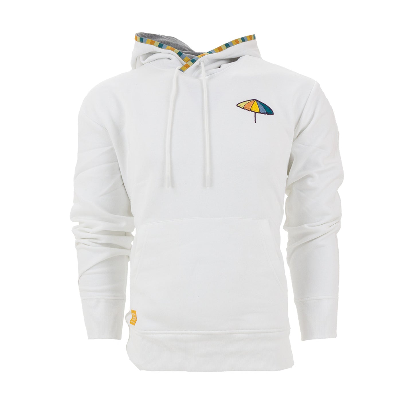 Mango Cart Signature Collection - Mens Iconic Hoodie (White)