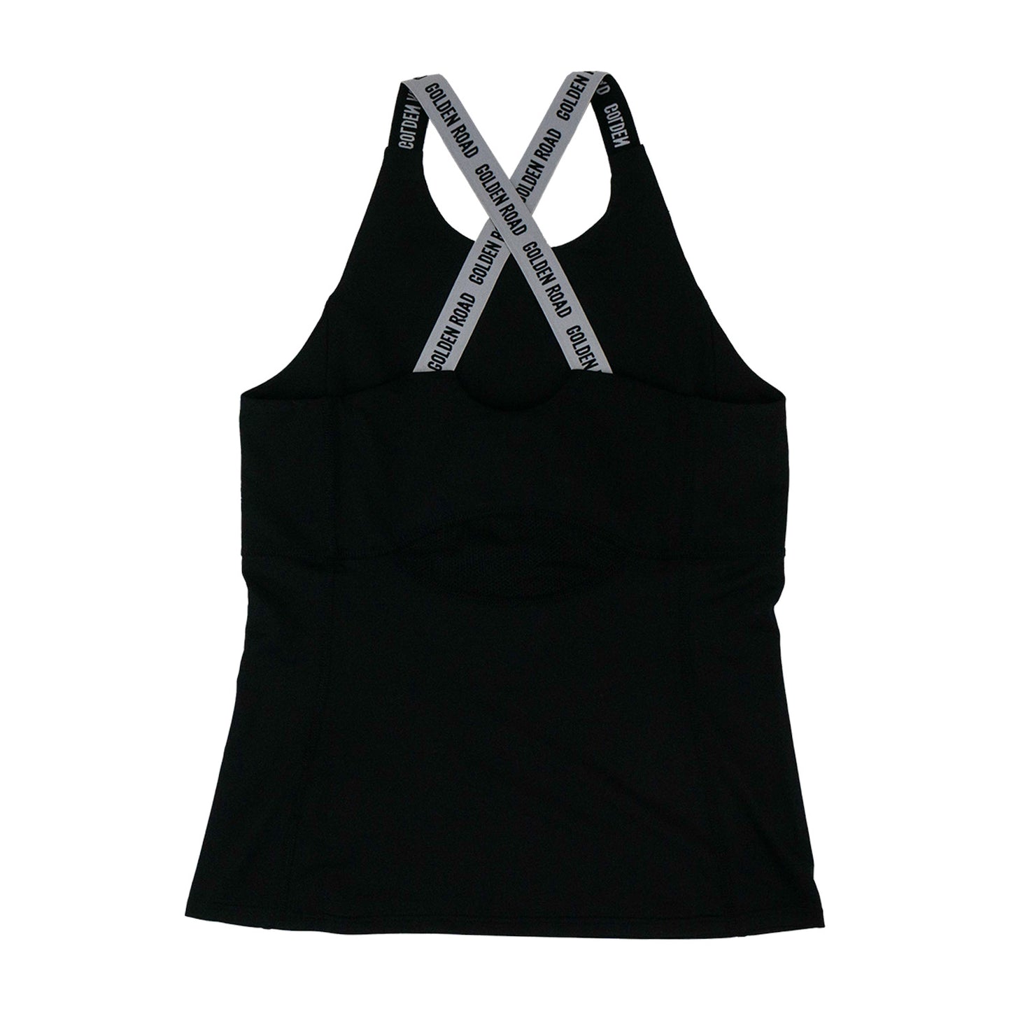 Golden Road High Neck Tank Top (Black)