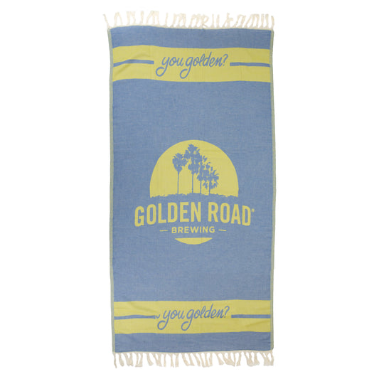 Limited Edition Golden Road Turkish Towel